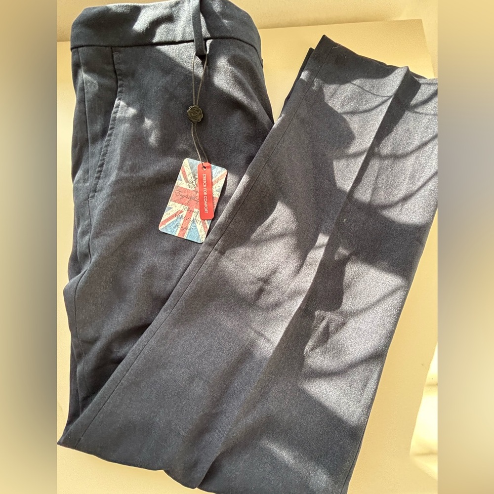 Dark blue dress pants